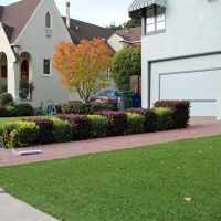 Fake Grass Wild Peach Village, Texas Backyard Deck Ideas, Front Yard Ideas