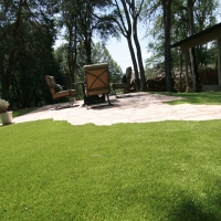 Fake Turf Live Oak, Texas Backyard Playground, Backyard Landscaping