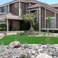 Plastic Grass Willow Park, Texas Paver Patio, Small Front Yard Landscaping